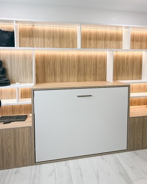 C - Double Fold Queen Murphy Wall Bed