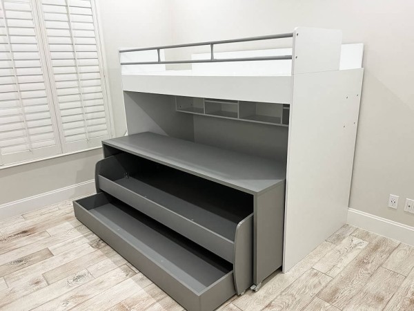 Eco Bel Mondo Twin Over Twin XL Bunk Bed Set 1