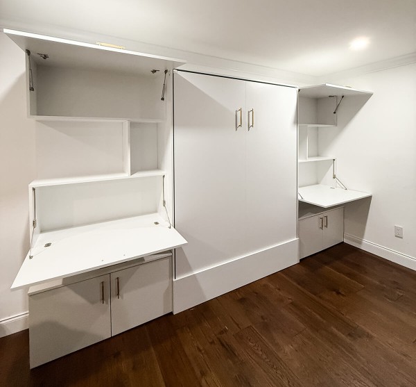 Loft Bed Queen Size 45