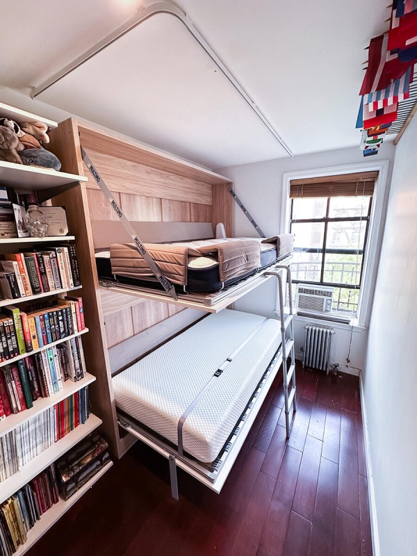 Pensiero Twin Wall Bunk Bed 6