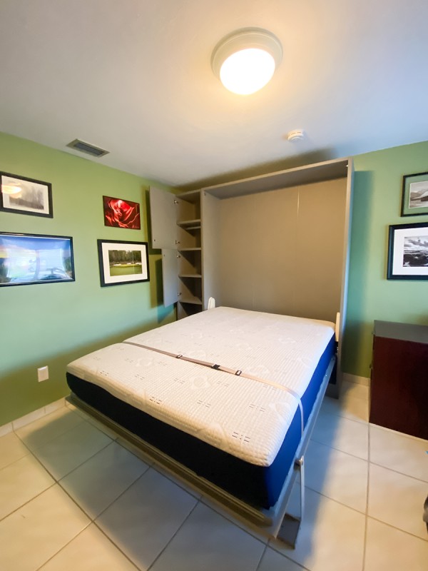 ROYAL Queen Wall Bed with Bookcase Set 176