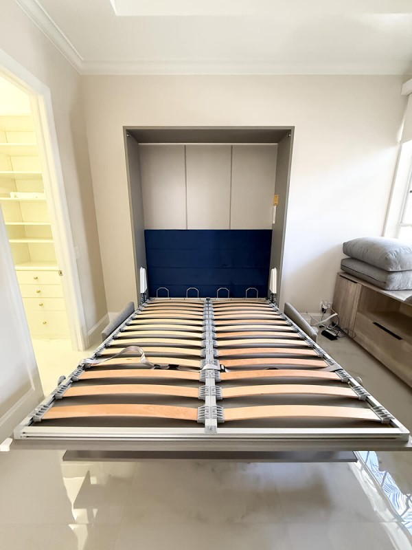 ROYAL Queen Wall Bed with Sectional Sofa 19