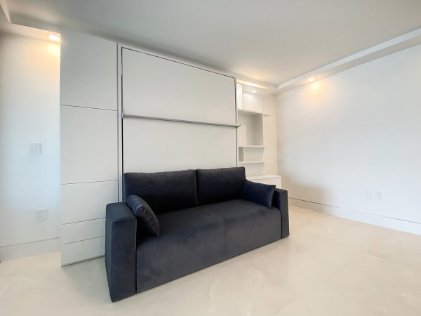 ROYAL Queen Wall Bed with Sectional Sofa and Bookcase Set 301