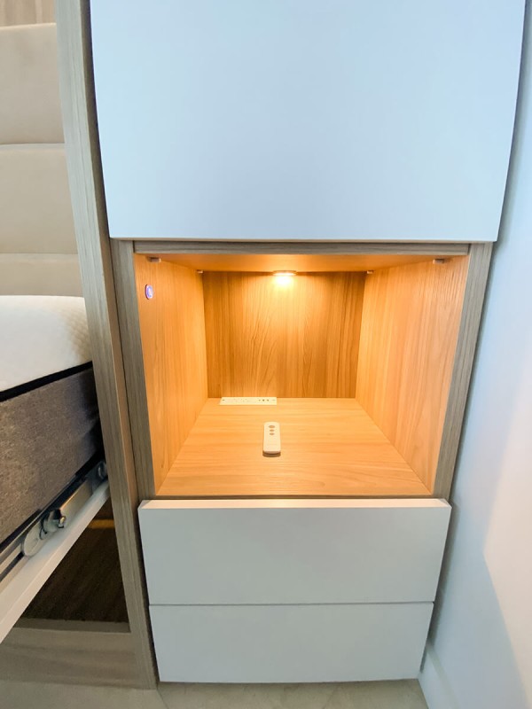 ROYAL Queen Wall Bed with Sectional Sofa and Bookcase Set 322