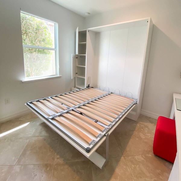 ROYAL Queen Wall Bed with Wardrobes 37