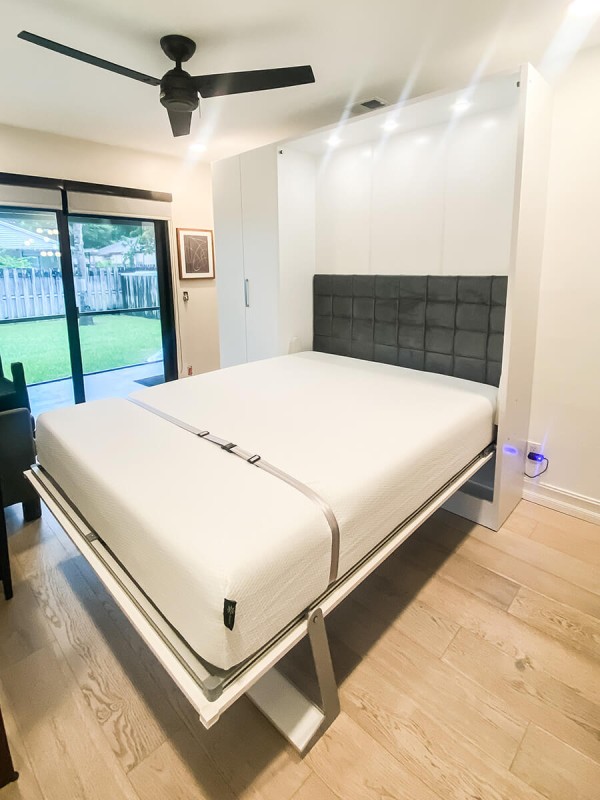 ROYAL Queen Wall Bed with Wardrobes 70