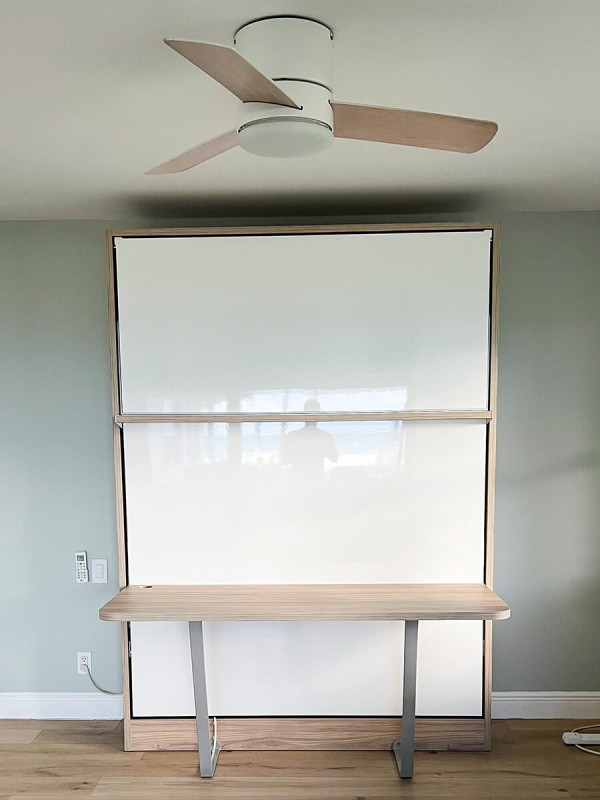 Royal Queen Wall Bed With Desk