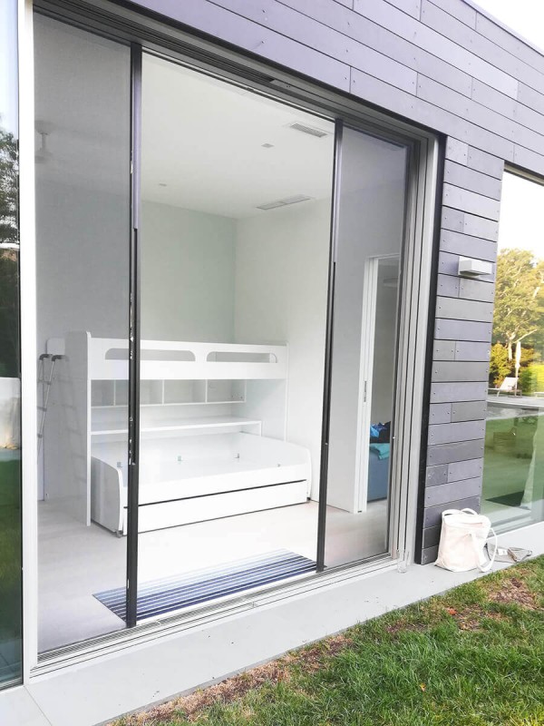 Bel Mondo Twin Bunk over Twin Bed with Sofa Table and Trundle 21