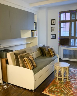 C - Eco Compact Twin/Twin XL Sofa Bed and Cabinets System