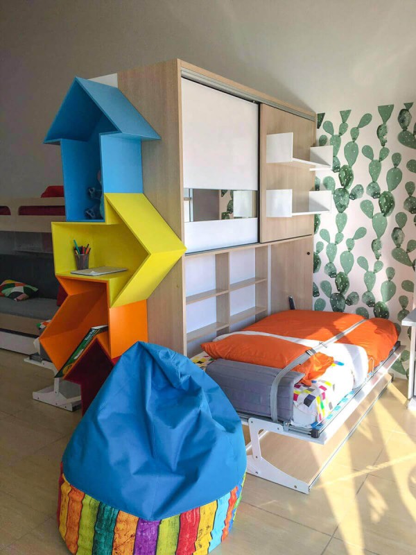 Parete Letto Twin Wall Bed System