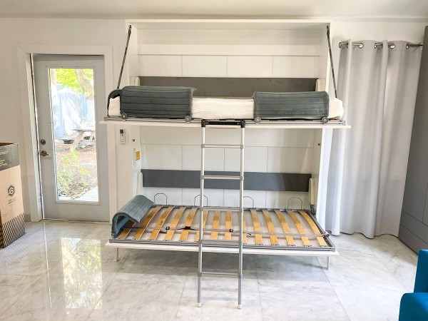 Pensiero Twin Wall Bunk Bed 78