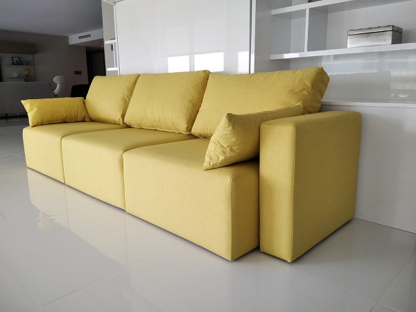 ROYAL Queen Wall Bed with Sectional Sofa and Bookcase Set 165