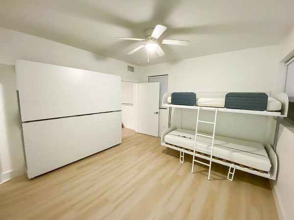 Simple Bunk Twin Murphy Wall Bed 28