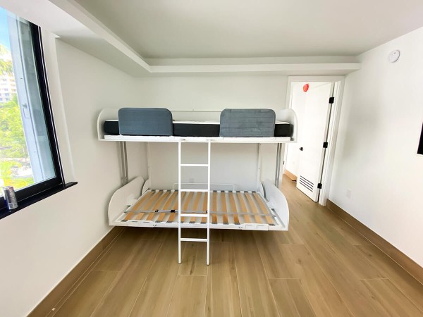 Simple Bunk Twin Murphy Wall Bed 31