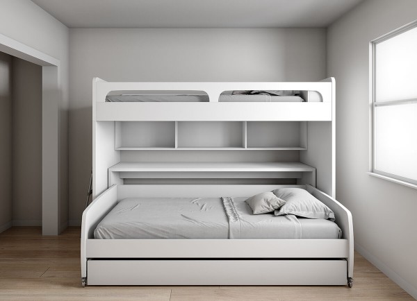 Bel Mondo Twin Over Twin Twin XL Bunk Bed Set 1