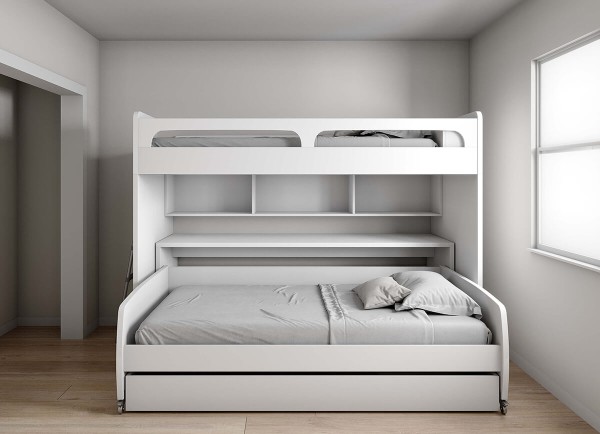 Bel Mondo Twin Over Twin Twin XL Bunk Bed Set 4