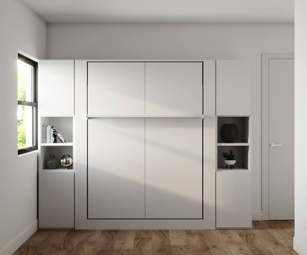 Nova Queen Wall Bed with Storage Sofa 2