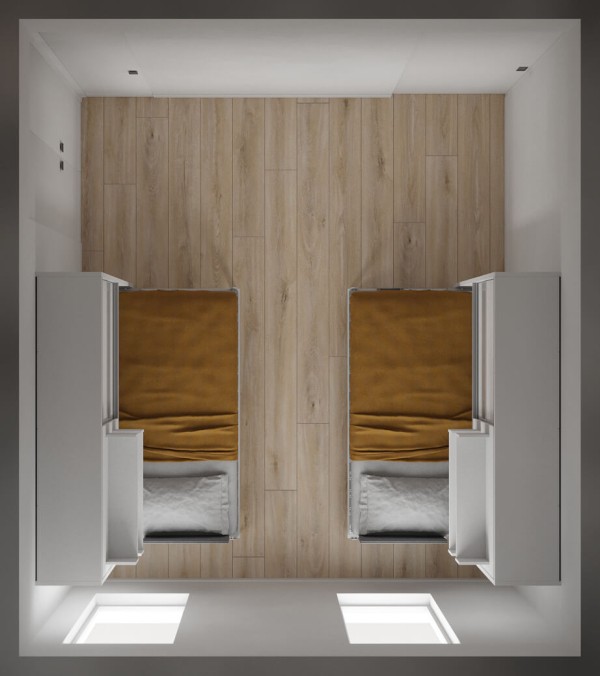 Parete Letto Twin Wall Bed System 6