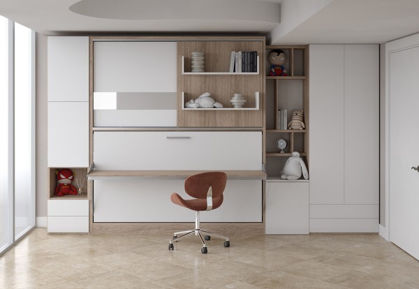 Parete Letto Twin Wall Bed System 8