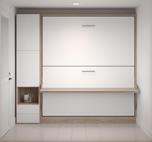 Pensiero Twin Wall Bunk Bed 22