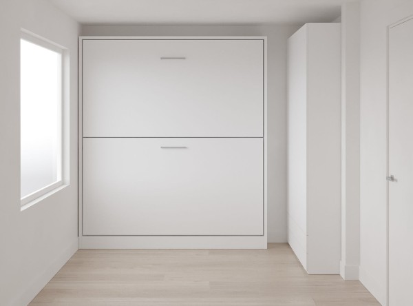 Pensiero Twin Wall Bunk Bed