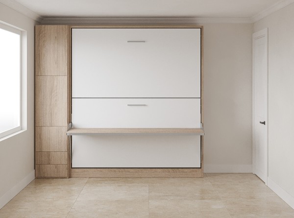 Pensiero Twin Wall Bunk Bed 37