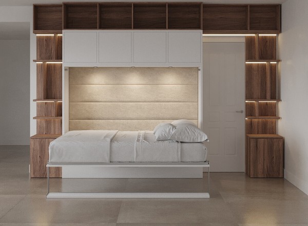 Royal Horizontal Queen Wall Bed 102