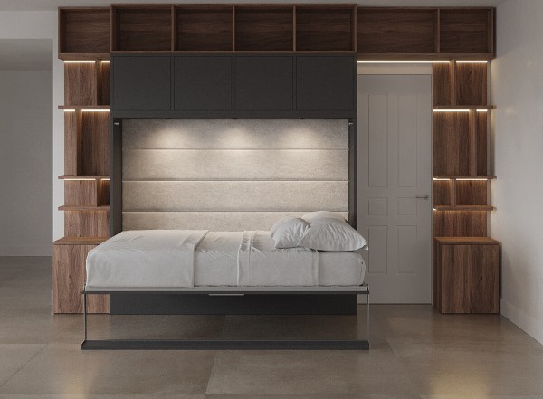 Royal Horizontal Queen Wall Bed 104