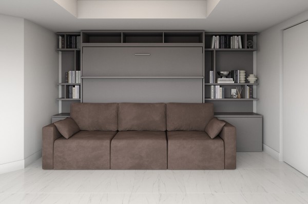 Royal Horizontal Queen Wall Bed 48