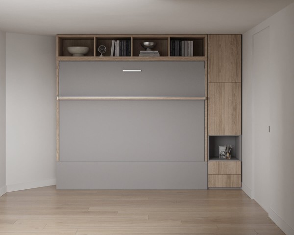 Royal Horizontal Queen Wall Bed 64