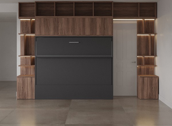 Royal Horizontal Queen Wall Bed 91