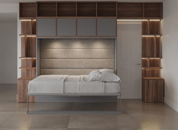 Royal Horizontal Queen Wall Bed 96