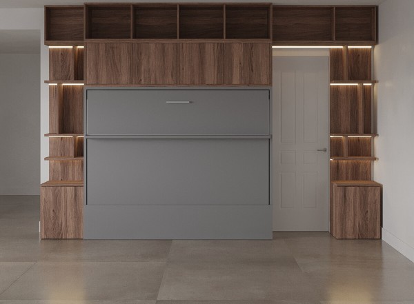 Royal Horizontal Queen Wall Bed 97