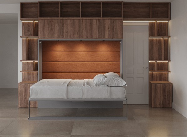 Royal Horizontal Queen Wall Bed 98