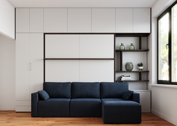 Royal King Murphy Bed 1