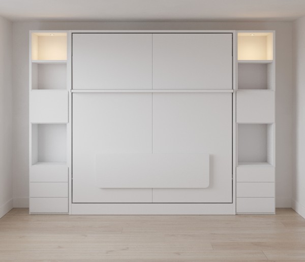 Royal King Murphy Bed 28