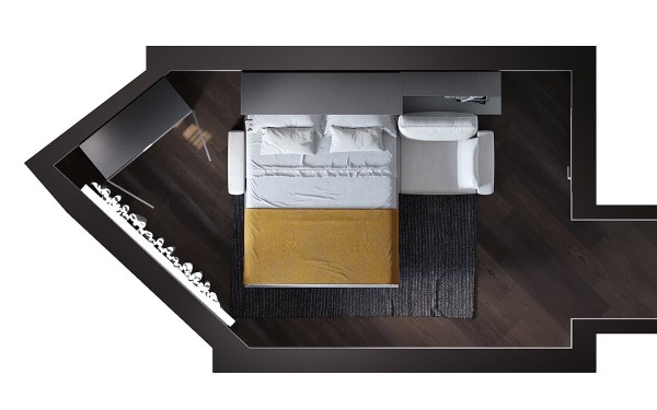 Royal Queen Wall Bed 165