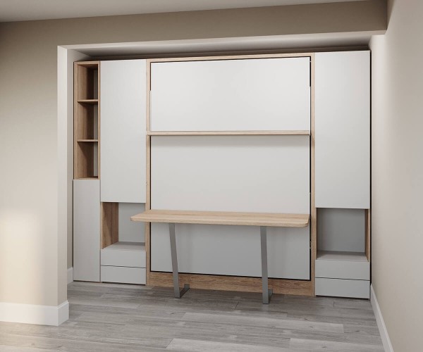 Royal Queen Wall Bed 201