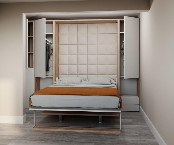 Royal Queen Wall Bed 204