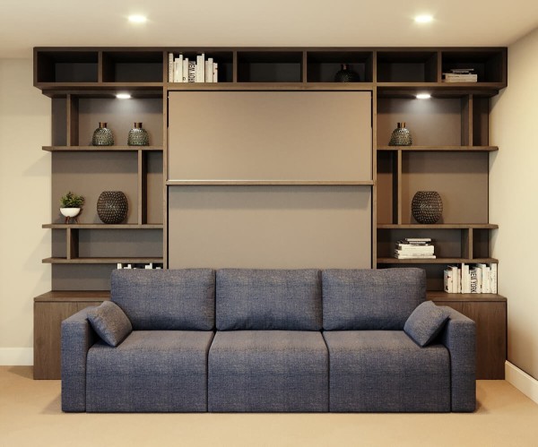 Royal Queen Wall Bed 254