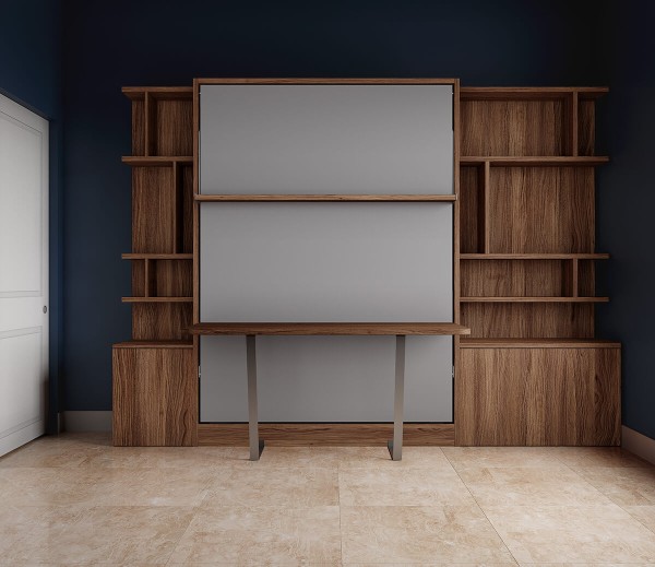 Royal Queen Wall Bed 322