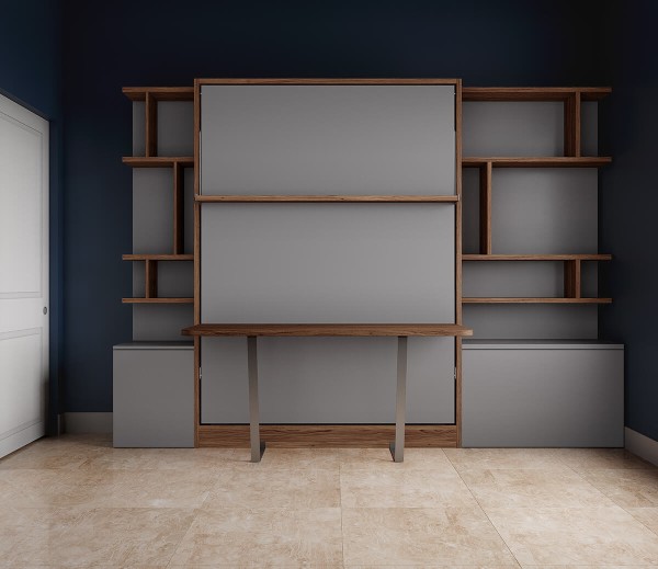 Royal Queen Wall Bed 324