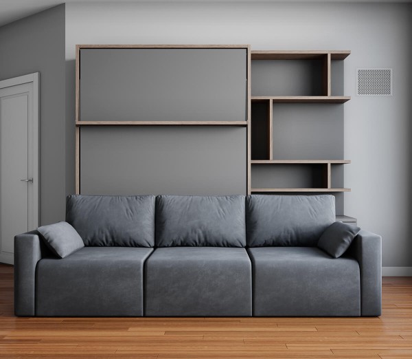 Royal Queen Wall Bed 337