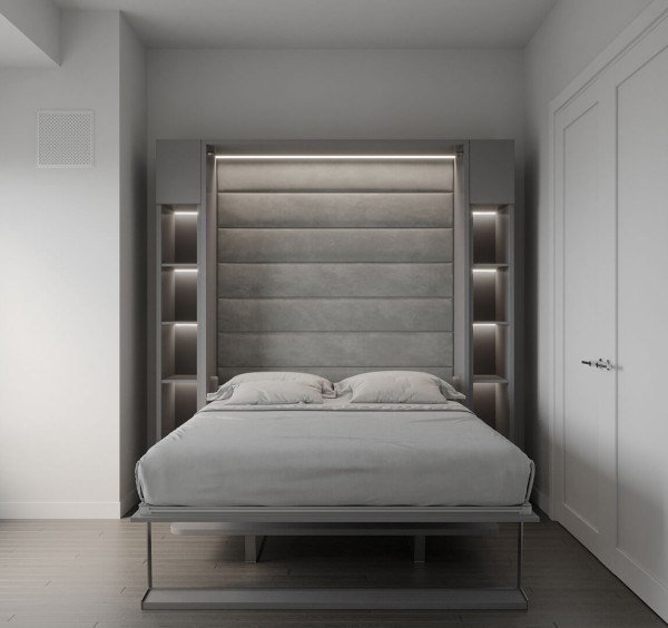 Royal Queen Wall Bed 358