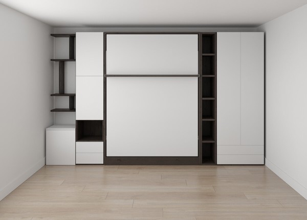 Royal Queen Wall Bed 410