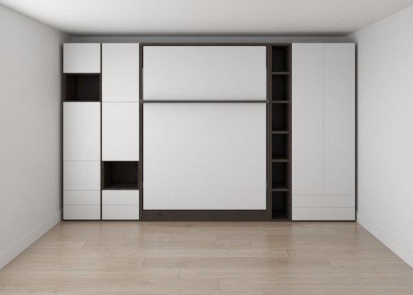 Royal Queen Wall Bed 411