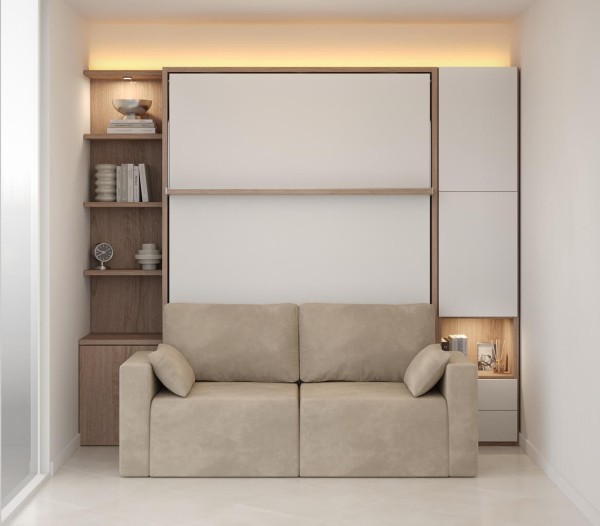 Royal Queen Wall Bed 477