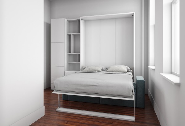 Royal Queen Wall Bed 524