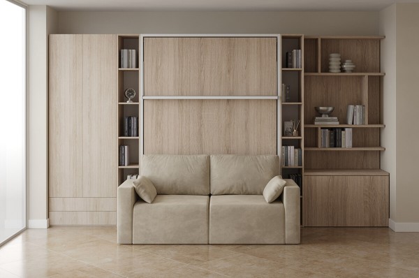 Royal Queen Wall Bed 560