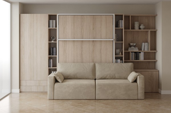 Royal Queen Wall Bed 561